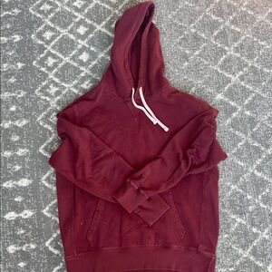 American Eagle Outfitters Maroon Hoodie